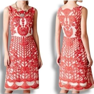 Anthropologie Sugared Ruby Dress By Geisha Designs Size 2